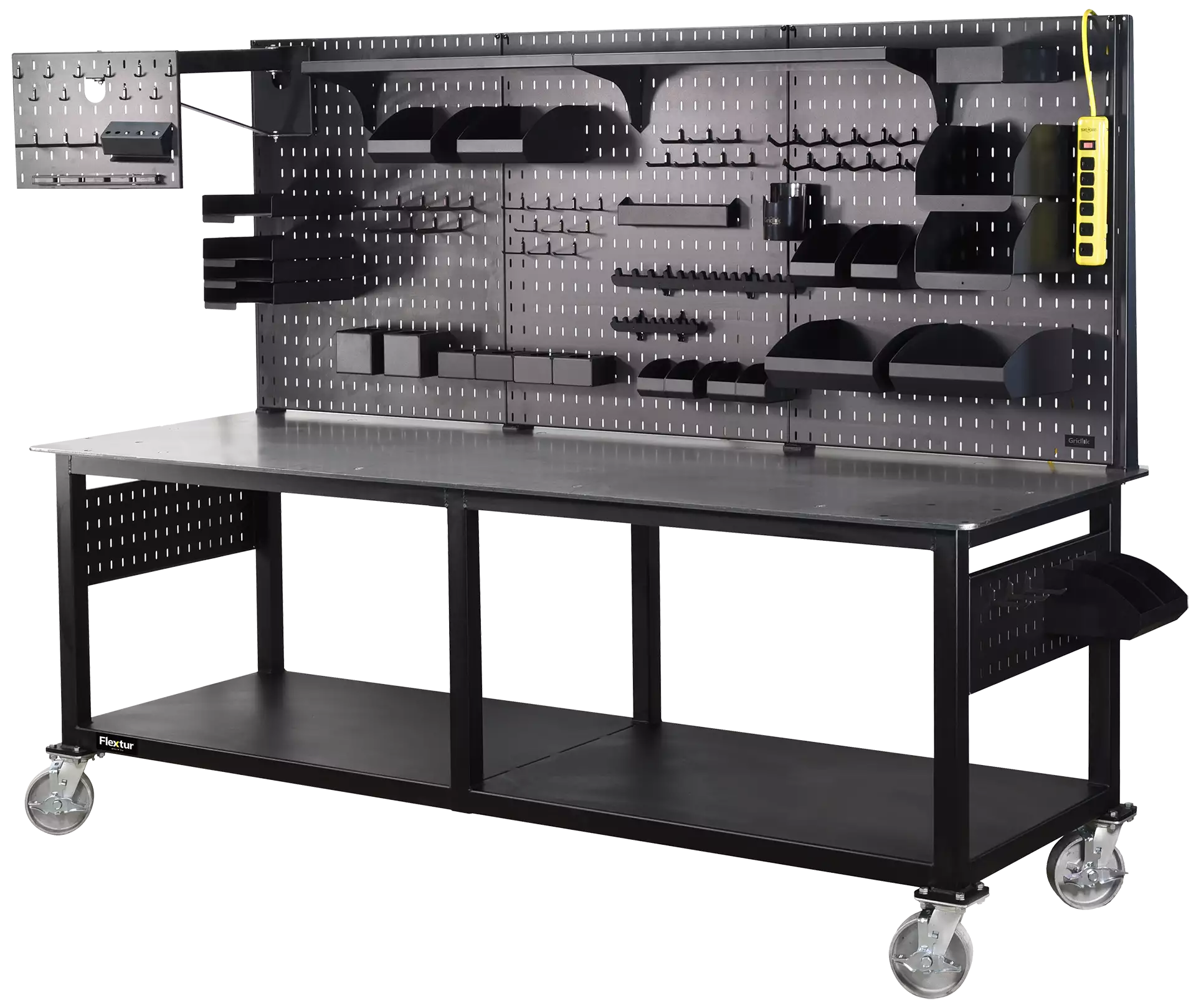 Add Gridlok Metal Pegboard to Any Welding Table or Workstation
