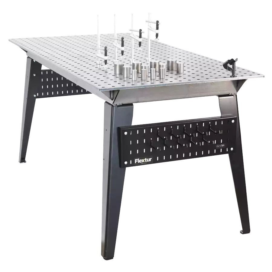 36" x 72" Welding Table with 27 Piece Fixturing Kit